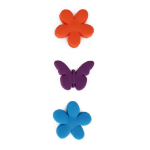 Slika Magnet cvet leptir 4 cm