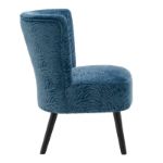 Slika Fotelja plava 60x65x78/45 cm