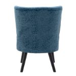 Slika Fotelja plava 60x65x78/45 cm