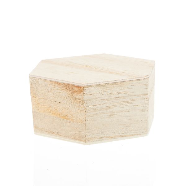 Slika Drvena kutija mala  8x8x4cm