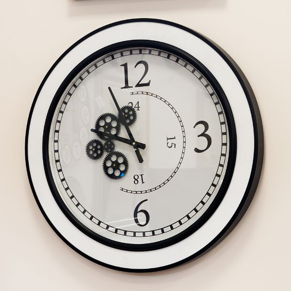 Slika Zidni sat sa rotirajućim zupčanicima R67 cm