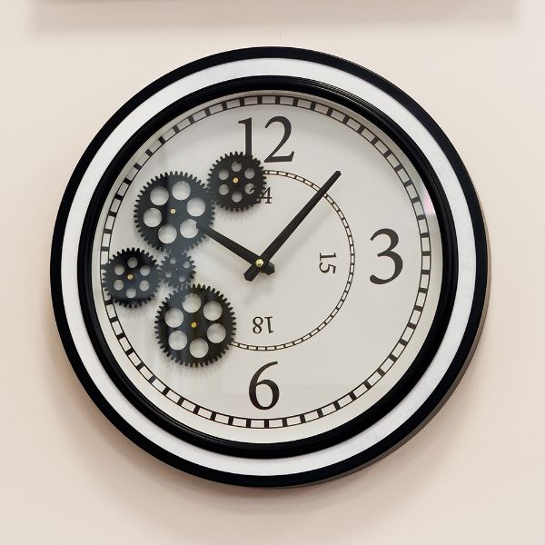 Slika Zidni sat sa rotirajućim zupčanicima R40 cm
