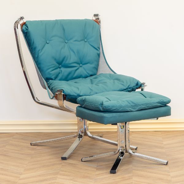 Slika Fotelja plava  74x70x104 cm
