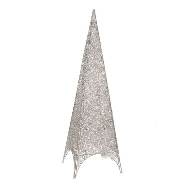 Slika Svetleća jelka srebrna 150cm