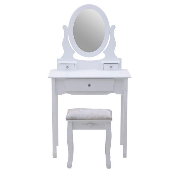Slika Sto za šminkanje sa stolicom
