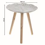 Slika Drveni sto 40x40 cm
