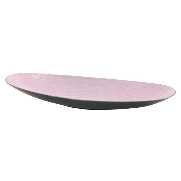 Slika Plastična tacna roze 40 cm