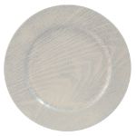 Slika Plastična tacna krem okrugla R33 cm 
