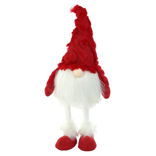 Slika Novogodišnji deda brada 46 cm crveni