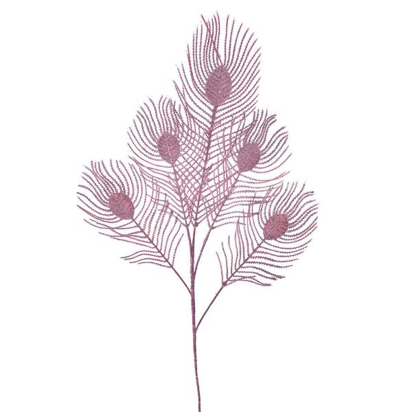 Slika Novogodišnja grana pink 90cm