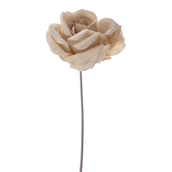 Slika novogodišnja ruža krem 10x33 cm