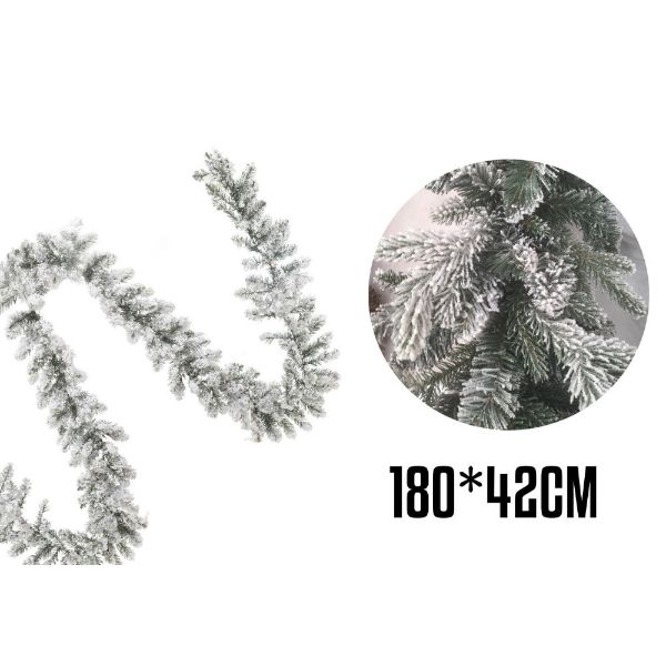 Slika novogodišnja girlanda 180x42