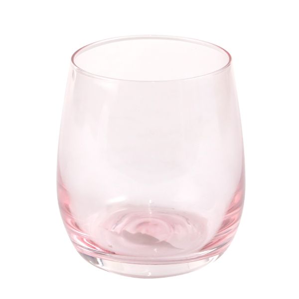 Slika Staklena čaša roze 360 ml