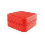 Slika Kutija za nakit 10x10x5 cm  crvena