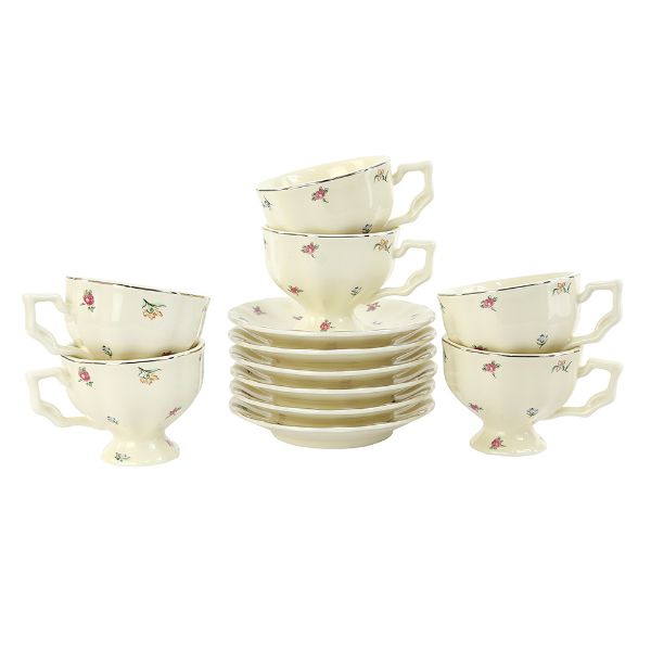 Slika SET PORCELANSKIH ŠOLJA SA TACNOM 6/1