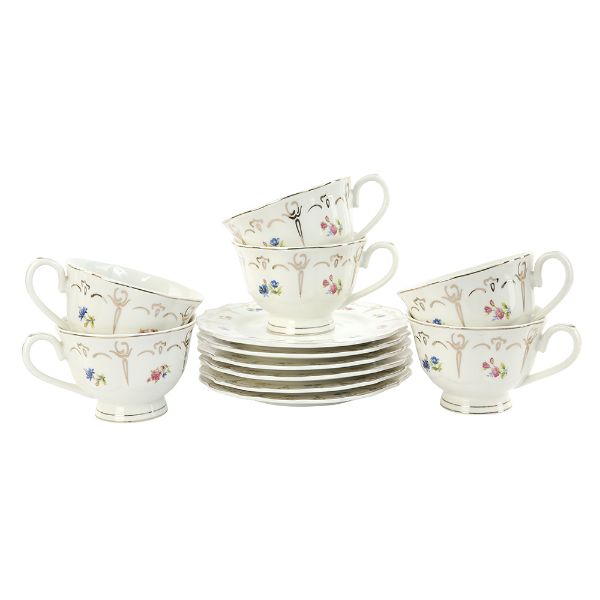 Slika SET PORCELANSKIH ŠOLJA SA TACNOM 6/1