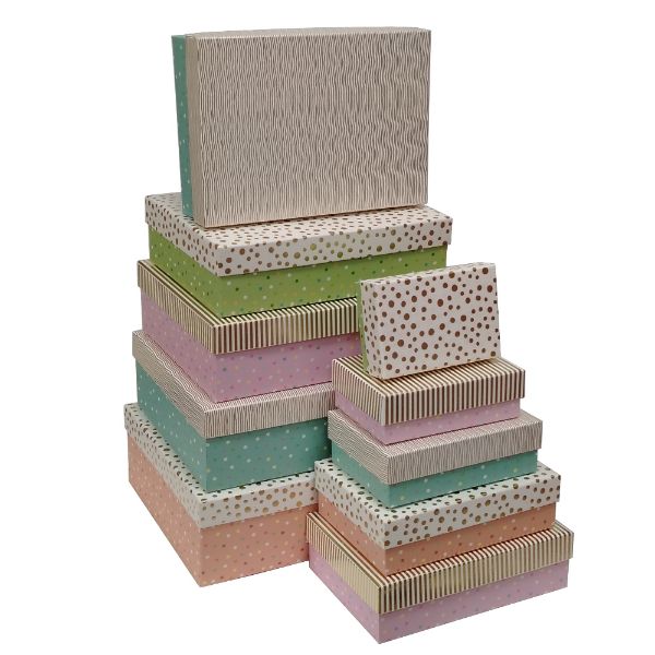 Slika KUTIJE SET 10/1  14,5x9, 5x5-37x27x11 CM