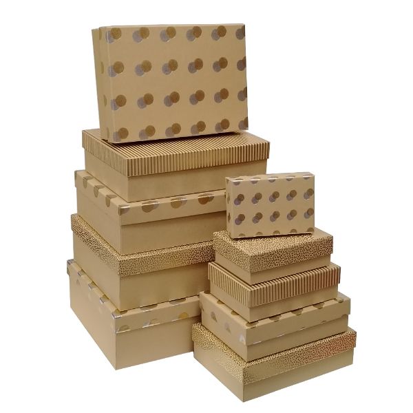 Slika KUTIJE SET 10/1  14,5x9, 5x5-37x27x11 CM
