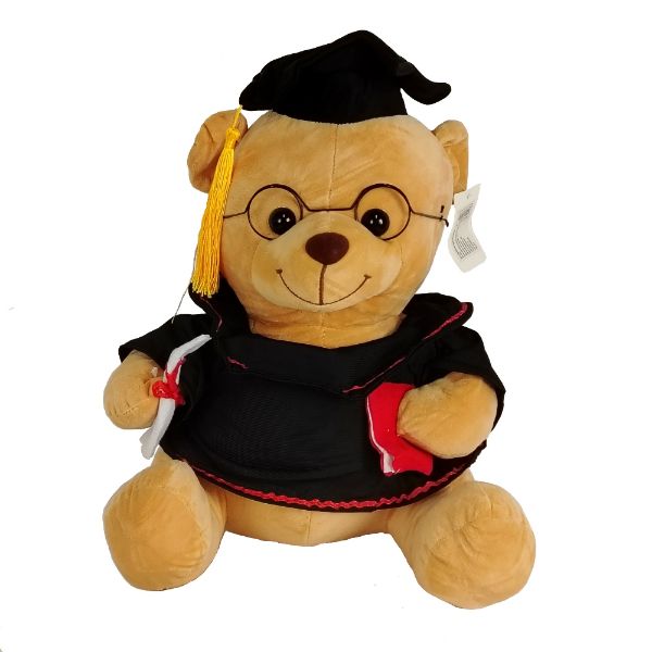 Slika PLIŠANI MEDA DIPLOMAC 30 CM