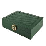 Slika KUTIJA ZA NAKIT 23X17X6,5 CM ZELENA