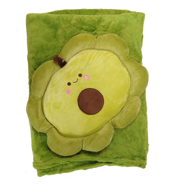 Slika PLIŠANI JASTUK CVET 30 CM SA ĆEBETOM