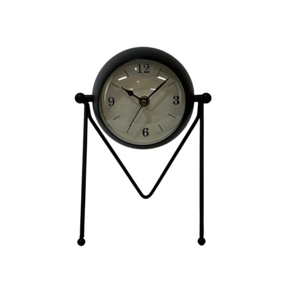 Slika Metalni stoni sat 14x11x20 cm