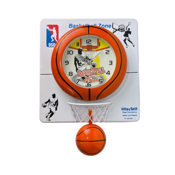 Slika Metalni sat lopta 22x5x39 cm