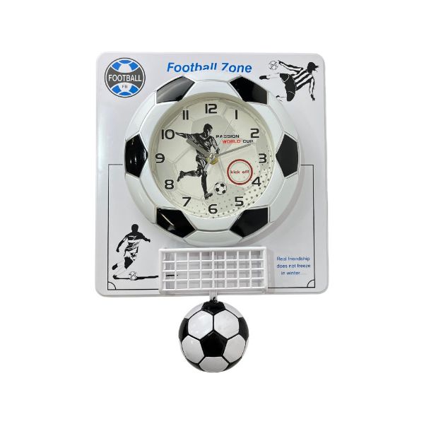 Slika Metalni sat lopta 30x8x31 cm