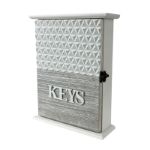 Slika Drvena kutija za ključeve 19x6x25 cm