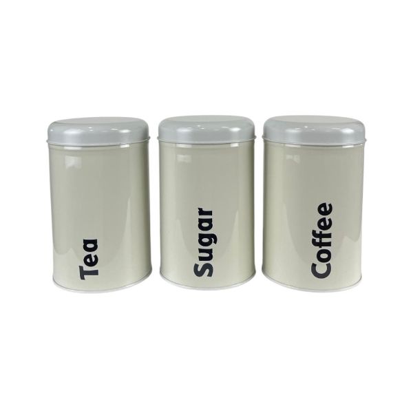 Slika Set metalnih kutija 3 kom 10x10x16 cm