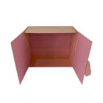 Slika Ukrasna kutija roze 29x24x12 cm