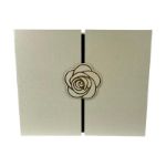 Slika Ukrasna kutija bela 29x24x12 cm