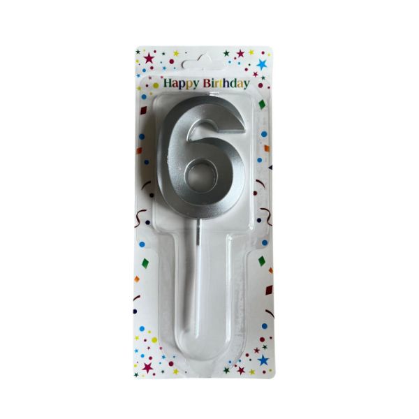 Slika Svećica šest srebrna 13 cm