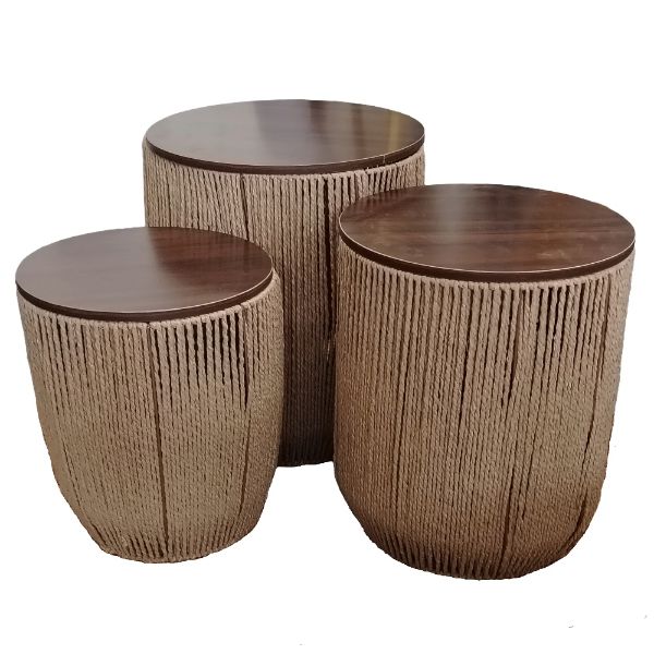 Slika Set stolova od ratana 40x45/35x40/30x35 cm