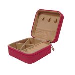Slika KUTIJA ZA NAKIT 10X10X5CM CRVENA