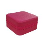 Slika KUTIJA ZA NAKIT 10X10X5CM CRVENA