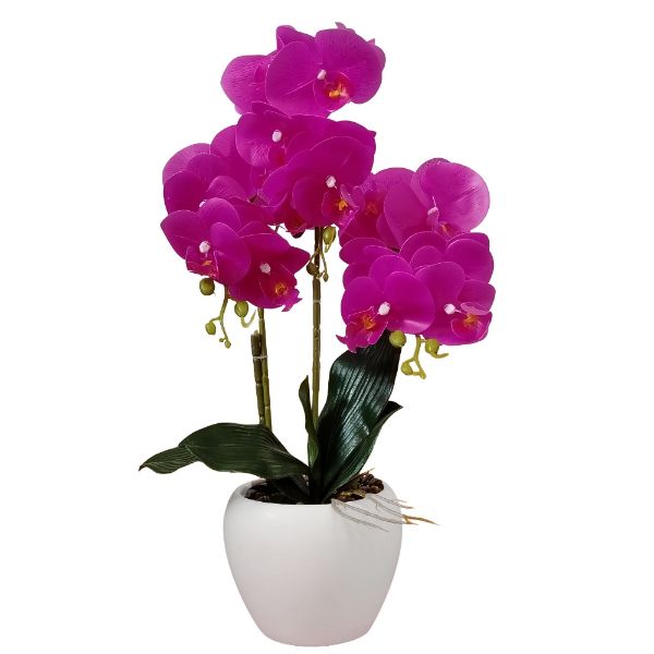Slika Veštačka orhideja u saksiji 50 cm