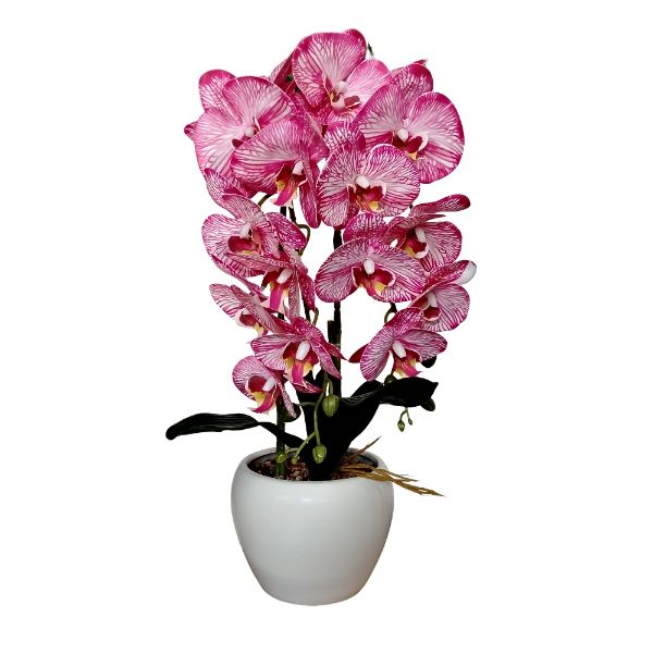 Slika Veštačka orhideja u saksiji 45 cm