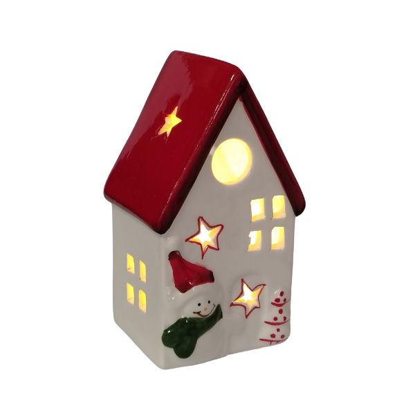 Slika NG LED KERAMIČKA KUĆICA 13,5 CM