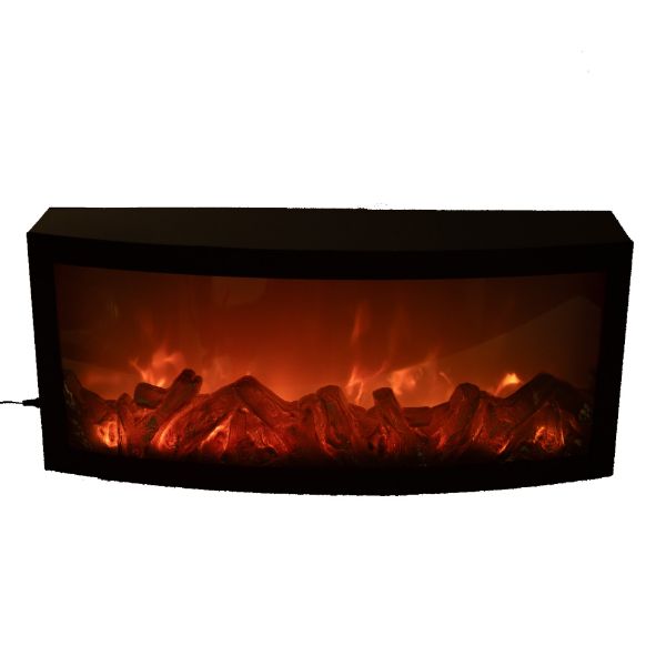 Slika NG SVETLEĆA DEKORACIJA KAMIN 58X25 CM