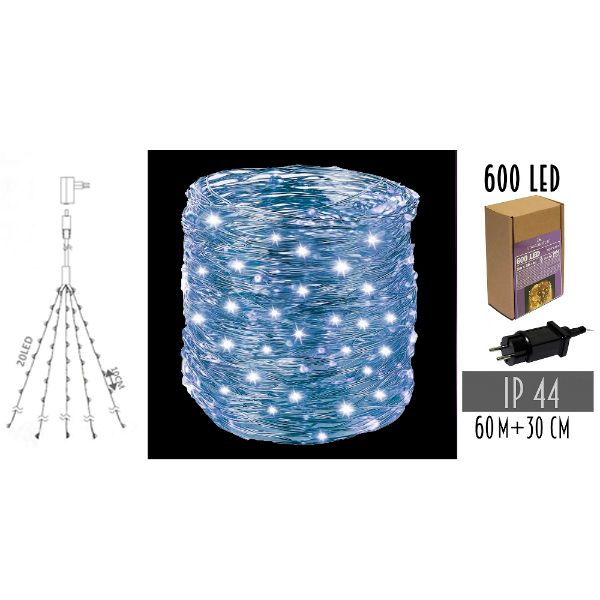 Slika NG MIKRO LAMPICE 600 LED 3 M