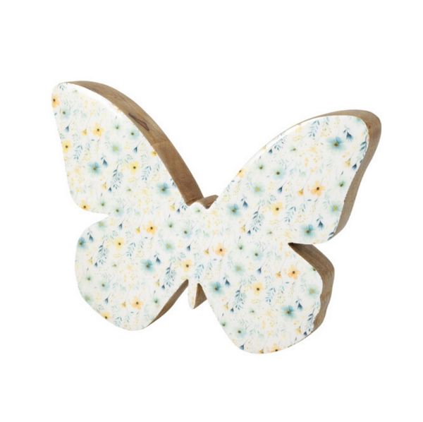 Slika DRVENA DEKORACIJA LEPTIR 20 CM