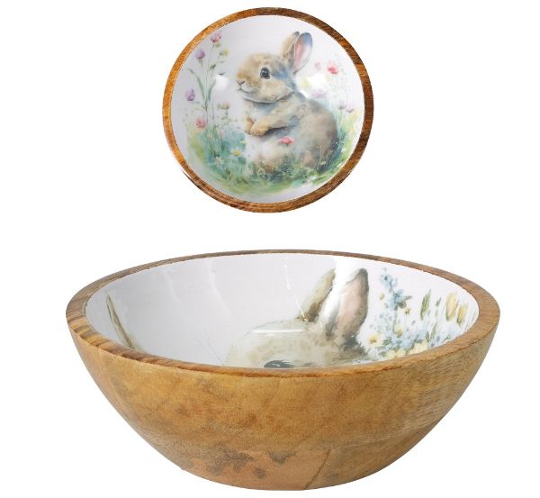 Slika USKRŠNJA DRVENA ČINIJA 20 CM