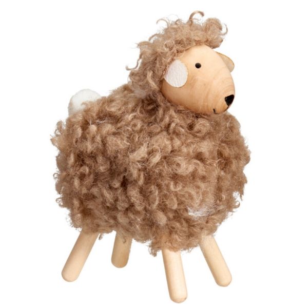 Slika DEKORACIJA OVČICA BRAON