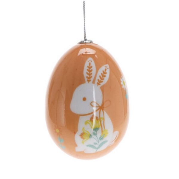 Slika USKRŠNJE JAJE 10 CM NARANDŽASTO