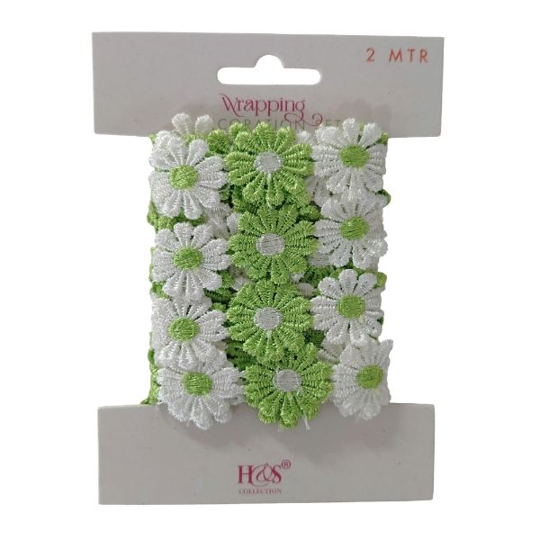 Slika UKRASNA TRAKA SA CVETIĆIMA 2 M