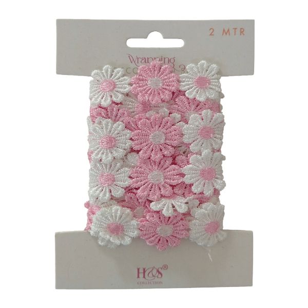 Slika UKRASNA TRAKA SA CVETIĆIMA 2 M