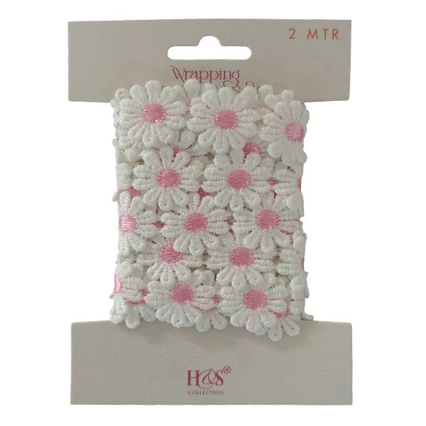 Slika UKRASNA TRAKA SA CVETIĆIMA 2 M