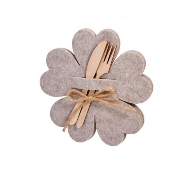 Slika FILCANI DRŽAČ ZA ESCAJG CVET BRAON 4/1