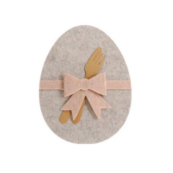 Slika FILCANI DRŽAČ ZA ESCAJG JAJE BRAON 4/1